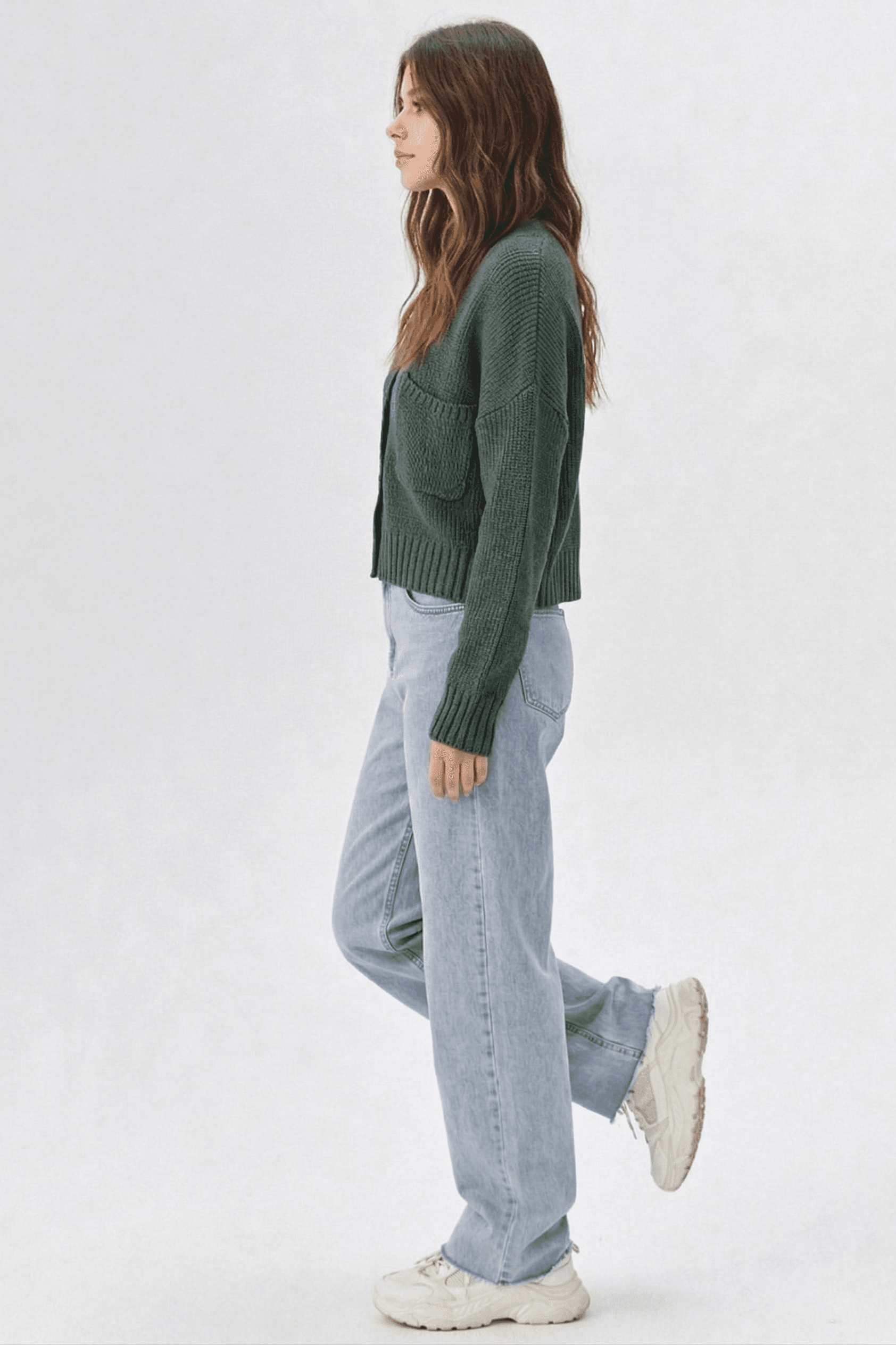 Cárdigan Oversize Punto Grueso 3