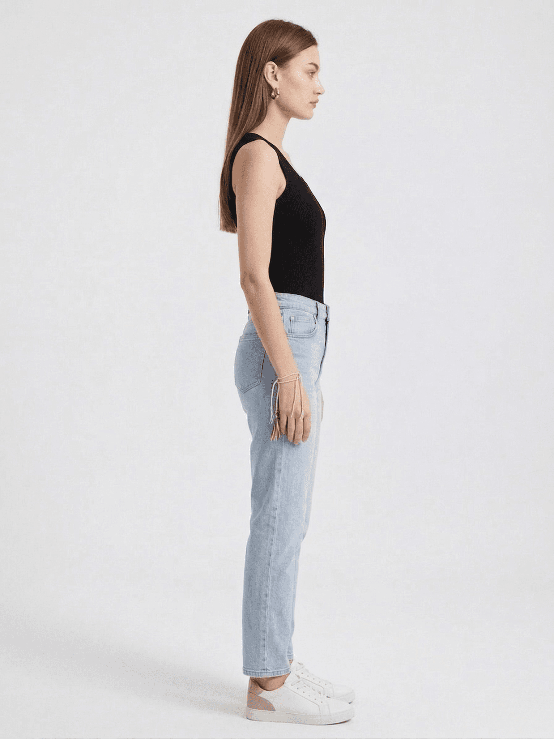 Top Punto Liso Sin Mangas 3