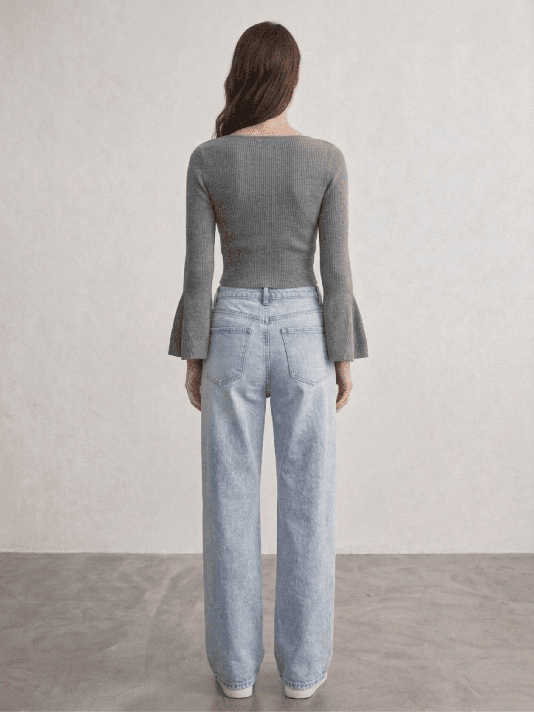 Blusa Manga Corta con Vuelos 4