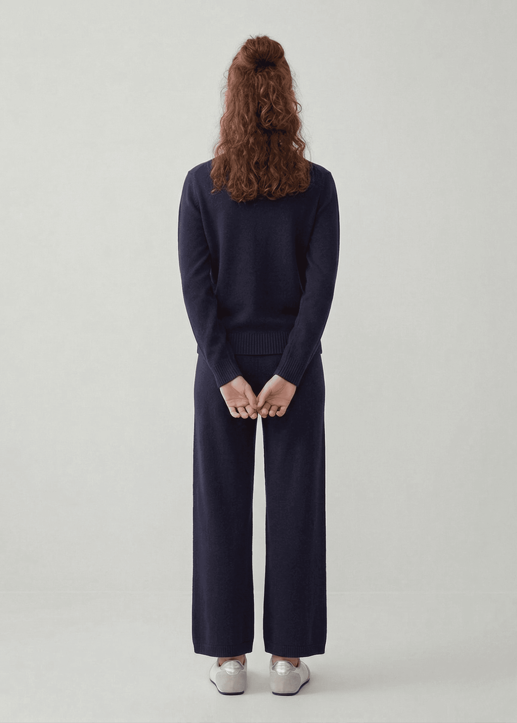 Pantalón Punto Pierna Ancha 4