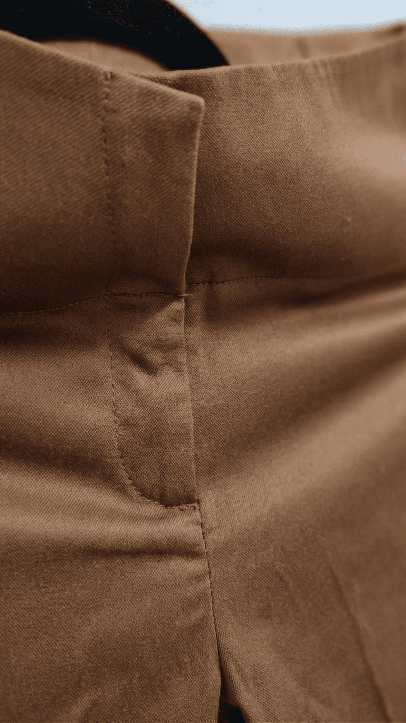 Pantalón Satín Estilo Capri Tiro Alto — vista 2