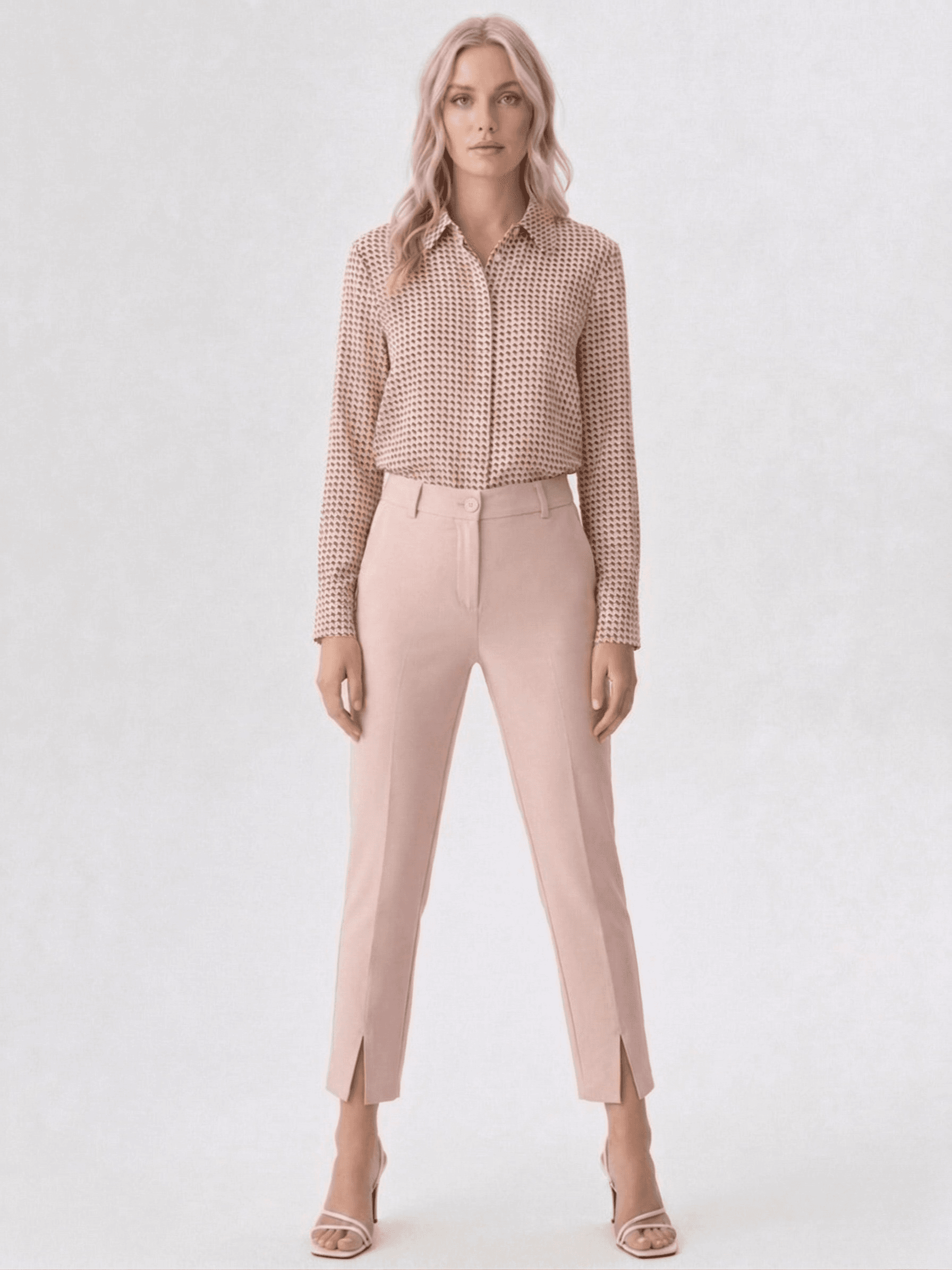 Pantalón Sastre Recto Abertura 1