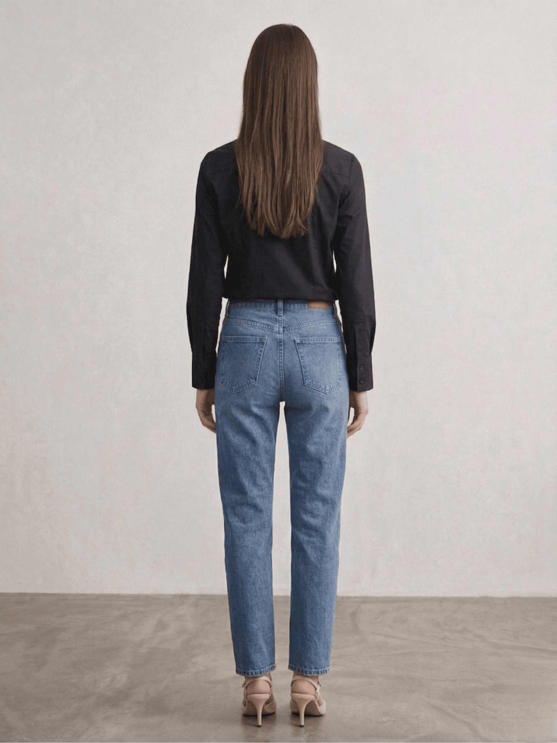 Camisa Básica de Popelín Entallada 4