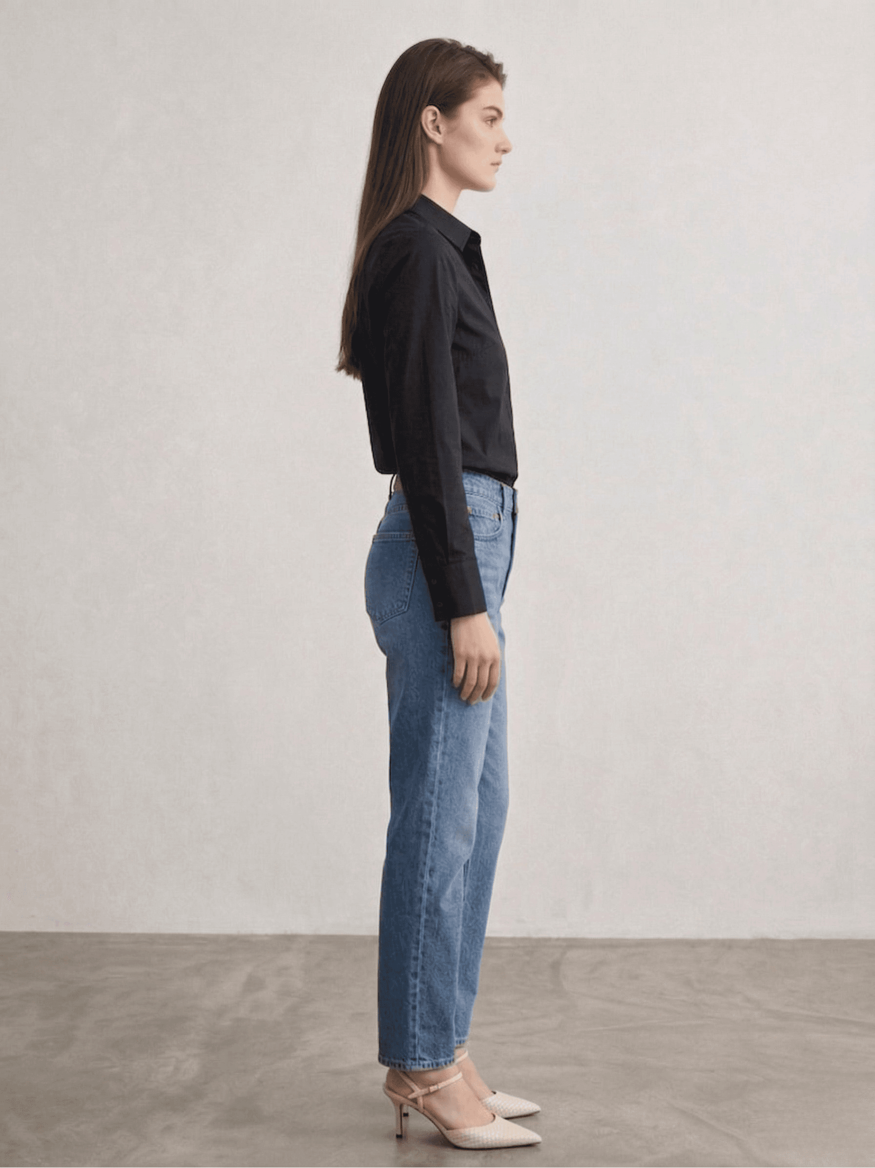 Camisa Básica de Popelín Entallada 3