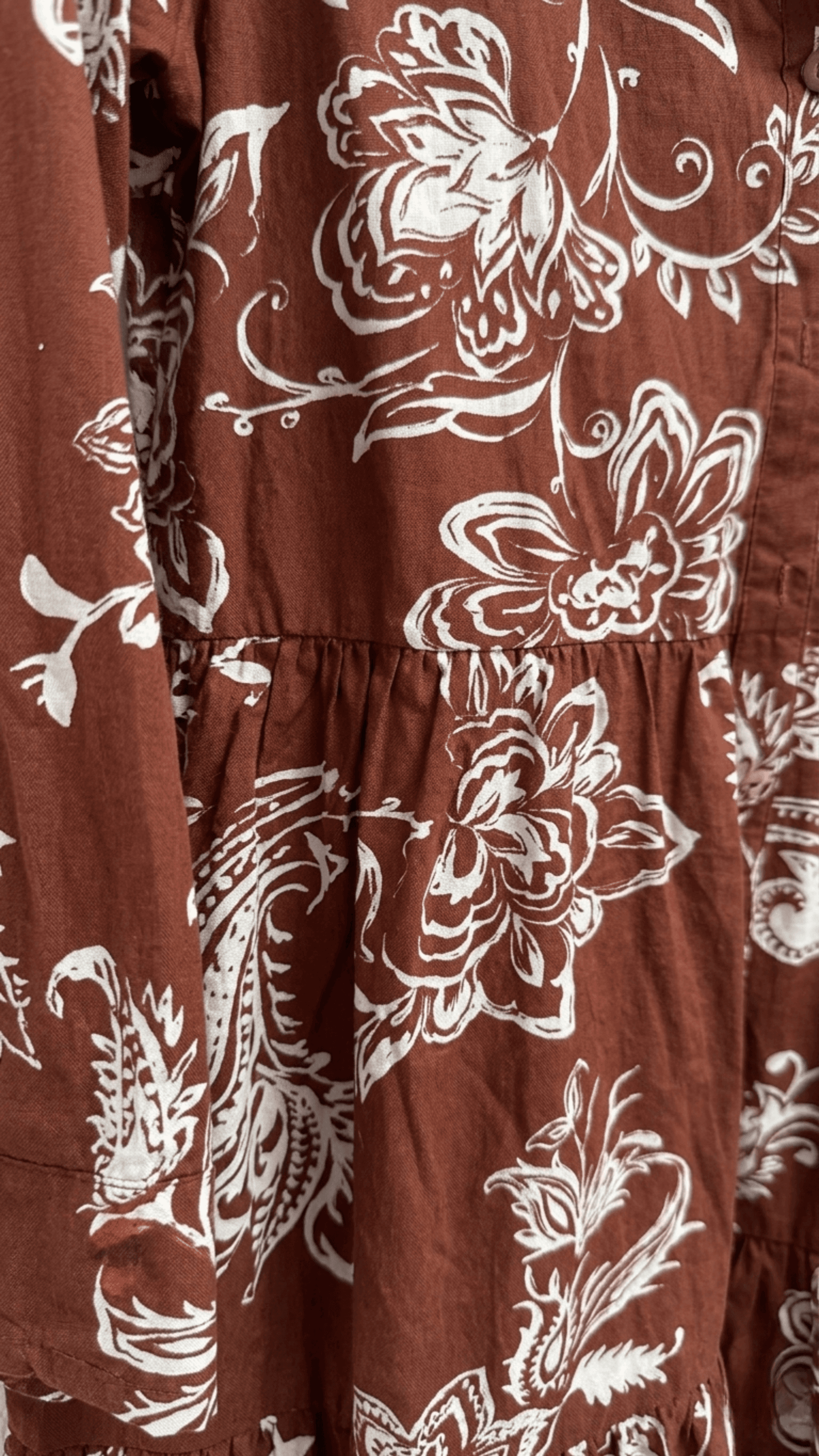 Vestido Midi Estampado Floral — vista 2